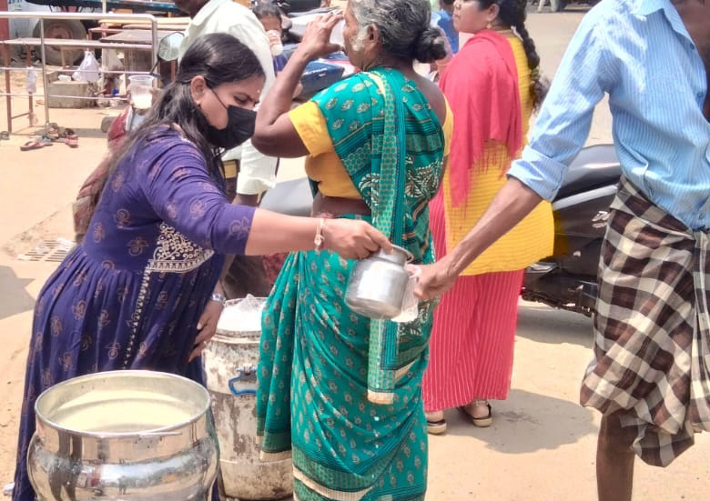 Provide 100 litre butter milk