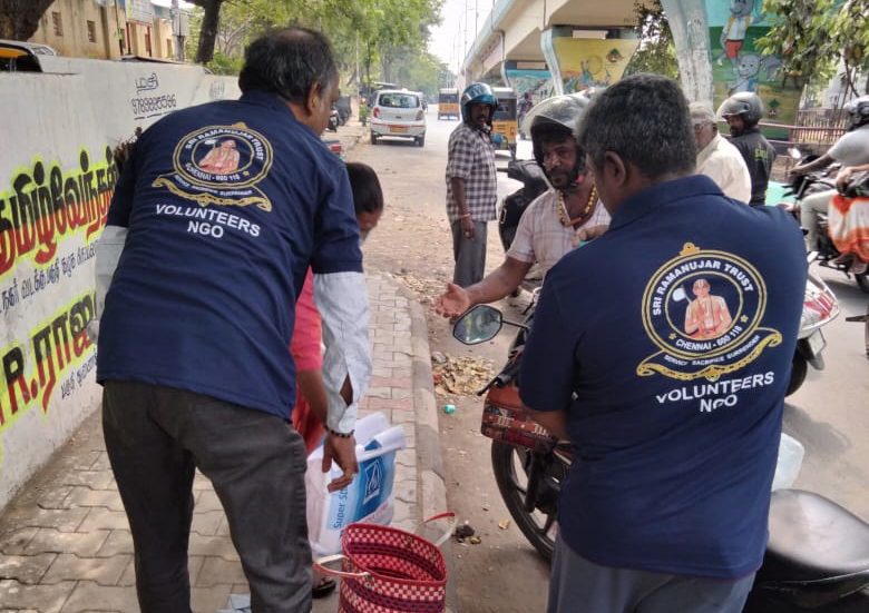 Homeless People Food