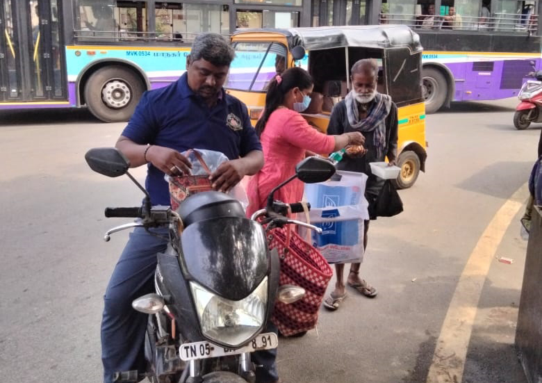 Homeless People Food